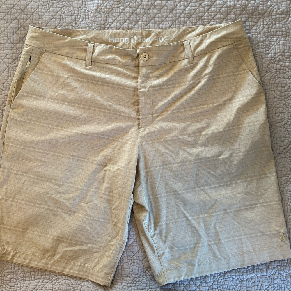 Hang 10 Light Tan Casual Shorts